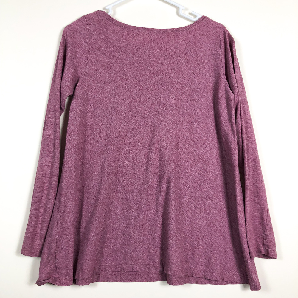 Pure Jill Women's Shirt 100% Pima Cotton A-Line Te - Picture 7 of 7
